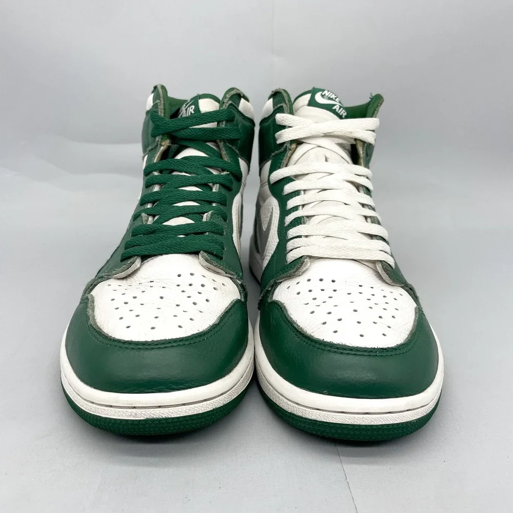 Nike Air Jordan 1 Retro High OG Gorge Green White Silver Mens 11 DZ5485303